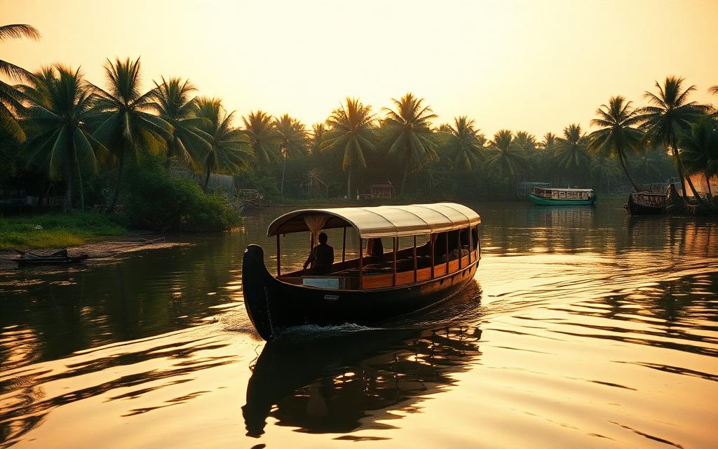 Alleppey backwaters, Kerala cover